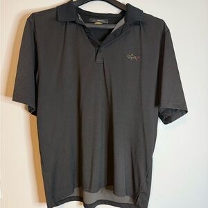 Greg Norman Collection Charcoal Polo Shirt